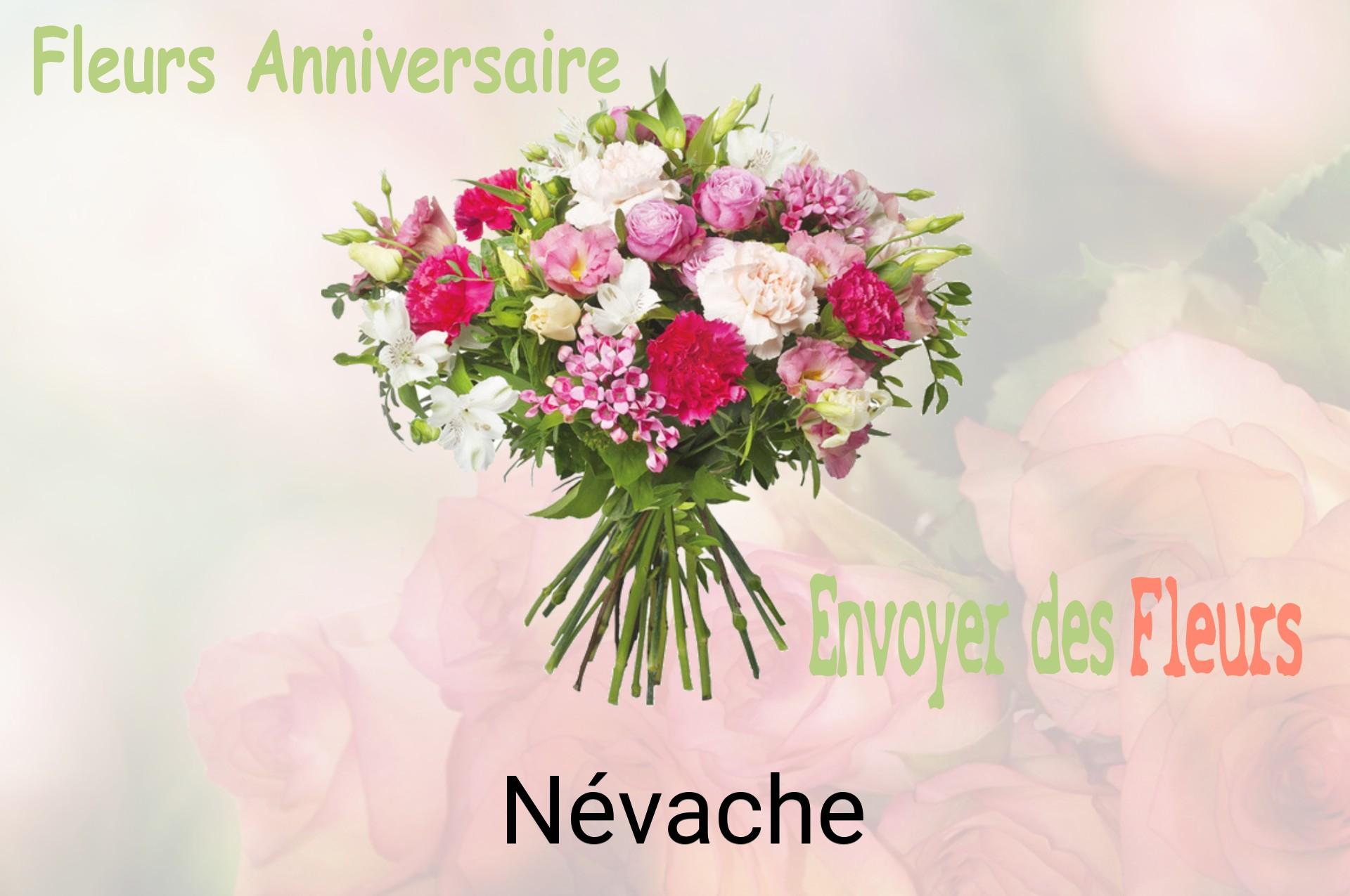 Bouquet de fleurs d’anniversaire livré à Névache